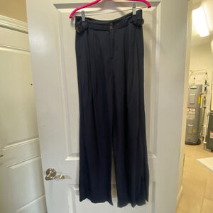 Women's UO Wide Leg Pants Size Small, Blue​